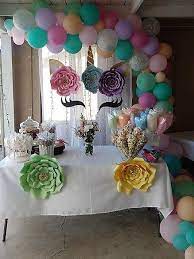 A Unicorn Birthday Party For A Special 3 Year Old Girl Birthday Decorations Girls Birthday Party Themes Unicorn Birthday Parties