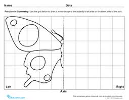 Symmetry Worksheet Education Com Complete the second half of each symmetrical shape and solve the pdf worksheets. symmetry worksheet education com