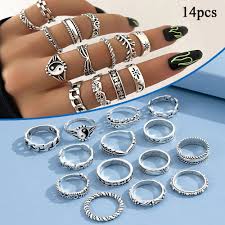 Yin yang anello a anelli di bigiotteria