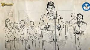 Naskah proklamasi adalah konsep naskah proklamasi kemerdekaan bangsa indonesia yang ditulis oleh soekarno pada selembar kertas blocknote berwarna putih dengan ukuran panjang 25,8 cm, lebar 21,3 cm, dan tebal 0,5 mm. Kole2o3ow7qblm