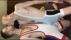 Wrestling Singlet Bros Bareback Creampie Compilation - Pornhub.com