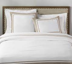 Ideas & inspiration for real life. Parker Organic Percale Duvet Cover Full Queen Simply Taupe Bedding Duvet Covers Pottery Barn Organic Duvet Covers Duvet Covers Duvet
