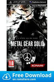 Download Metal Gear Solid Peace Walker Playstation Portable Psp Isos Rom In 2020 Playstation Portable Metal Gear Metal Gear Solid