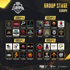 Pubg Mobile Esports On Twitter Here Are Your Teams For The Pmco2020 Group Stages Split Into The Respective Groups For Saudi Arabia Turkey And Europe Do You Spot Your Favourite Team Make