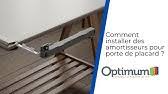 Horário de funcionamento sujeito à região. Comment Regler Les Amortisseurs D Une Porte De Placard Optimum Youtube