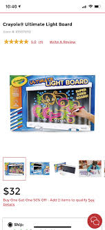 Grace Light Board Stuff To Buy Writing
