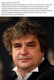 Defamatory or malevolent submissions will be removed. Frank Lammers 10 04 1972 Mannen