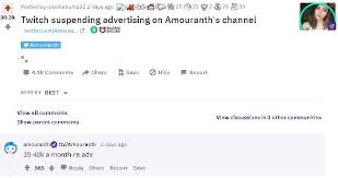 But the popular streamer has recently made it quite clear where she gets most of her actual income. After Twitch Ban Amouranth Will Lose Nearly 500 000 Usd A Year Levelup Ruetir
