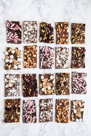 Christmas Chocolate Bark Six Ways Recipe Christmas Chocolate Bark Recipes Chocolate Bark Christmas Chocolate Bark Recipe