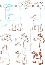 Check spelling or type a new query. Une Girafe Formes Pour Enfants Comment Dessiner Une Girafe Facile A Dessiner
