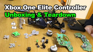 Unboxing Xbox One Elite Controller Disassembly Teardown Repair Fix Xbox One Elite Controller Xbox One Xbox