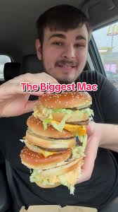The Biggest Mac: Trying The New Double Big Mac From McDonald’s Food Review!