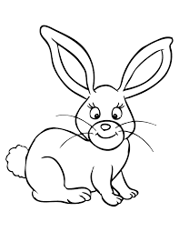 Rabbits have also featured in mythologies, important works of literature and in cartoons and animated films. Bunny Rabbit Cartoon Coloring Home