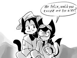 Bendy And Boris The Quest For The Ink Machine Felix Bendy And Boris The Quest For The Ink Machine Bendy And The Ink Machine Felix The Cats Ink