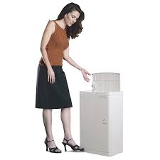 Choose items to buy together. No Hands 18 Gallon Kitchen Trash Can In White With Food Pedal Lid Q C Home