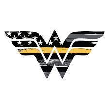 Thin Gold Line Wonder Woman Vehicle Decal Vinyl Decal Etsy Wonder Woman Tattoo Gold Line Wonder Woman Logo