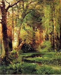 Dahl's studio in dresden became a place of pilgrimage for norwegian painters who wanted to build on the german romantic tradition. Famous Forest Painting Hudson River School Landscape Paintings Landscape
