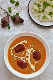 Beetroot Koftas In Avocado Gravy Vegan And Healthy Kofta Curry Recipe Vegan Recipes Healthy Stuffed Avocado Healthy Healthy Gravy