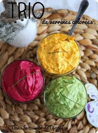 Trio De Verrines Colorees Recette Vegane Recette Apero Vegan Aperitifs Vegetaliens Apero Dinatoire Vegan