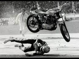 8 of evel knievel's most memorable stunts. Insane Evel Knievel Jump Attempt Vintage Motorcycle Posters Motorcycle Events Harley