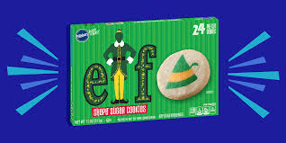 Candy, candy canes, candy corns and syrup. Pillsbury S New Buddy The Elf Sugar Cookies Are Here