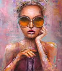 New additions to the cowboy family. I liked the first one so much that I  painted another with loose strokes. Both originals are available and