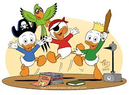 Eso es porque huey, dewey y louie están llenando toda la habitación aquí bajo. The 80th Anniversary Of Huey Dewey And Louie By Tedjohansson On Deviantart