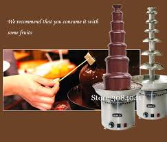 Your browser does not support html5 :(. Chocolate Fountain 7 Layer Chocolate Fondue Fountain Chocolate Machine Chocolate Fountains Aliexpress