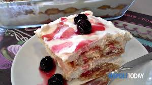 30 leggi la ricetta ». Torta Alla Ricotta E Amarene Senza Cottura Finto Tiramisu Estivo E Goloso
