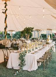 6 Nature Wedding Decor Ideas That Are Trending Like Crazy By Dlb Wedding Tent Decorations Tent Reception Backyard Wedding Decorations