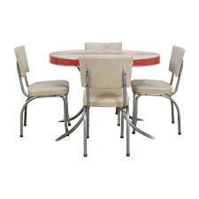 Find the perfect piece today! 90 Off Vintage Extendable Formica Top Aluminum Kitchen Table And Chairs Tables
