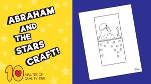 Color and learn about some faraway worlds with these coloring pages! Abraham And The Stars Bible Craft For Kids Youtube