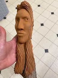 Rustic cottonwood totem carving techniques