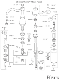 price pfister faucet parts diagram