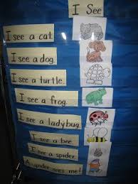 Easy To Make Pocket Chart Poetry Station Modify For