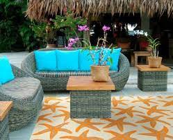 Welcome to the teal outdoor home decor collection at novica. Orange And Yellow Starfish Rug Outdoor Decor Outdoor Furniture Sets Decor