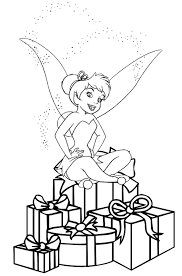 Fairy coloring pages for kids. Disney Fairies Christmas Coloring Pages Free Printable Disney Coloring Home