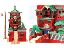 Maybe you would like to learn more about one of these? Build Spirited Away S Iconic Bathhouse With A Detailed Wooden Model That Lights Up Grape Japan