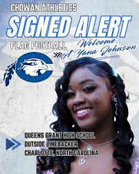 🚨 Chowan University Athletics is excited to welcome the following five  future Hawks!🚨 🏈 A'Yana Johnson