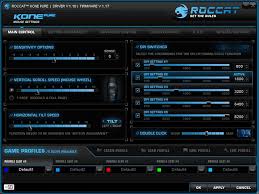 The roccat kone emp is the successor to the kone xtd, roccat's ergo mouse for people who palm grip or have large hands. Roccat Kone Pure Review Software