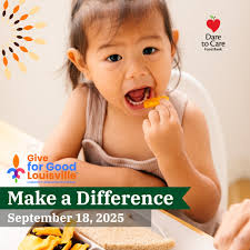 Did you know 1 in 5 children experience food insecurity across Kentuckiana?  With the help of our community, we can change that. Join us