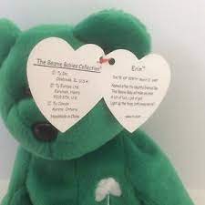 As Long As There Is Stock It Can Be Delivered Immediately Ty Beanie Babies Erin Bear Retired Rare W Tag Errors New Mint Condition 1997 High Quality Cheap Hiclin Wmsaude Com Br