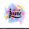 This month is about all summer, school's out and father's day. 1