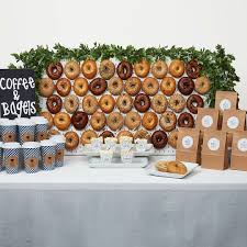 Coffee Bagels Party Dinner Party Themes Coffee And Bagel Cocktail Party Food