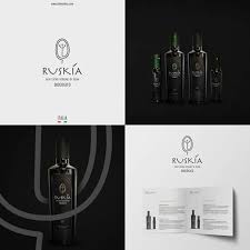 Brand Identity For Olio Ruskia An Italian Boutique Olive Farm Family Run Focused On The Pr Organic Extra Virgin Olive Oil Extra Virgin Olive Oil Love Is All