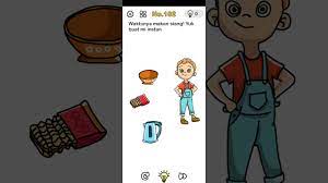 Gunakan satu jari lainnya untuk mengetuk dan membasminya. Brain Out Level 102 Waktunya Makan Siang Yuk Buat Mie Instan Youtube