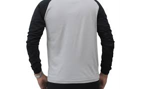 Kaos ini dibuat dengan memadukan dua warna dalam satu baju. 21 Gambar Kaos Raglan Polos Depan Belakang Konsep Penting