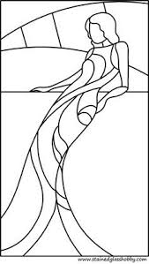 Stained Glass Pattern Mermaid Google Search Vitray Desenleri Vitray Ve Triptik