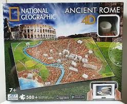 A picture of an orangutan perched high in a tree. 4d Cityscape Time National Geographic Jigsaw Puzzle 570 Pieces 7 Ancient Rome 3d Jigsaw Toys Games