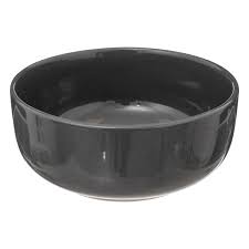 Marie" grey ceramic dish D15cm